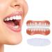FCcassiel Fake Teeth  Cosmetic Teeth  Comfort Upper and Lower jaw Denture  Protect Your Teeth  Regain Confident Smile  Veneer Dentures for Women and Men