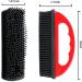 Pet Hair Removal Brush - Silicone Tool for Cleaning & Grooming Cats & Dogs - Lint & Debris Remover - Black & Red (Red) - Buy Online on GoSupps.com