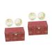 Beaupretty 2 sentences gymnastics ball hand exercise handle reinforcement Chinese medicine balls polished meditation balls handballs massage balls for the hands foot lantian jade leisure ball older
