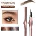 LXZJJM Ultra-Fine 3D Waterproof Microblading Eyebrow Pen Eyebrow Pencil For Natural-Looking Brows Long-Lasting and Smudge-Proof (02# BROWN) - Buy Online on GoSupps.com