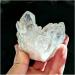 50-60g Natural White Angel Aura Crystal Cluster Electroplating Titanium Coating Quartz Cluster Stone Gifts Home Collections - Buy Online on GoSupps.com