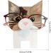 Buy Eactel Animal Glasses Stand - Fun Cat & Pig Design for Kids & Adults | Creative Holiday Gift Idea - Buy Online on GoSupps.com