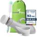 TRAVELPEACE - Urinal bottle - 3in1 Premium Set - with comfort hygiene brush - incl. privacy bag - urinal for women and men
