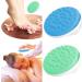 perfk 6x Anti-Cellulite Body Massage Glove - Exfoliating Bath Shower Massager Brush - Blue | Shop Internationally - Buy Online on GoSupps.com
