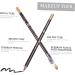 WOONEKY 8pcs Wooden Beauty Eyebrow Pencil Black Eyebrow Eyebrow Pencil Makeup Tool 1 count (Pack of 1) Coffee - Buy Online on GoSupps.com