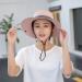 NPQQUAN Sun Hat for Women Men - 2 PCS Wide Brim UPF 50+ Fishing Bucket Beach Hats with Ponytail Hole - Pink/Grey - Buy Online on GoSupps.com
