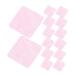 minkissy 2 Boxes Nail Wipes Cleaning Wipes Travel Wipes Gel Nail Polish Nail Polish Remover Nail Pads Polish Remover Pads Dip Powder Nail Remover Gel Polish Remover for Nails Cotton 4.80X4.80X0.10CM Pink