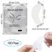 100 Pairs Eye Pads for Eyelash Extensions & Tinting - Premium Quality International Shipping - Buy Online on GoSupps.com