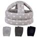 TORASO Baby Head Protector & Baby Knee Pads for Crawling,Infant Safety Helmet & Walking Baby Helmet,for Age 6-36 Months, Gray Star(A)