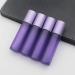PXYELEC 10PCS Essential Oil Roll-On Bottles | 10ml Purple Glass Perfume Bottles with Aluminum Caps & Stainless Steel Roller Balls for Aromatherapy - Buy Online on GoSupps.com