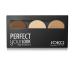 Eyeshadow Palette Trio - 305 Chocolate/Cream/Beige - Joko