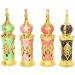 Shenzhao Empty Refillable Perfume Bottle for Perfumes & Essential Oils 12ML (Purple) - Buy Online on GoSupps.com
