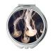 Mirror makeup mirror aquarium jellyfish ocean pocket mirror portable mirror