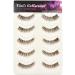 Vivis False Eyelashes 5 Pairs Lashes Short Natural Small Brown Faux Mink Long Volume Hand-made Dramatic Fake Eye Black Nature Soft for Various Makeups - 113M - Buy Online on GoSupps.com