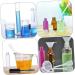 SOESFOUFU 1 Set Mascara Tube Wine Lip Clear Mascara Lash Wand Containers Empty Tube Bottle Abs - Buy Online on GoSupps.com