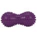 Verdant Touch massage therapy ball prickly massage ball fitness exercise mobility peanut ball purple pain muscle stress reduction double peanut ball for massage therapy