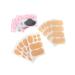 FRCOLOR 15pcs Anti-wear Stickers High-Heeled Shoes Pad High Heel Insoles Anti-Abrasion Paster Invisible Sticker Foot Stickers Heel Protective Patches Invisible Heel Stickers Feet Protector Assorted Color 13X6.5X0.3CM