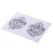Crystal Festival Face Jewels Gem Nipple Chest Sticker Body Jewelry Stickers - Set of 3 | Rhinestone Makeup Tattoo Temporary Face Rocks - Buy Online on GoSupps.com