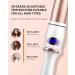 CkeyiN Professional Ceramic Hair Curling Wand 25-32MM - Adjustable Temperature - LCD Screen - Glove Included - Buy Online on GoSupps.com