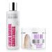 BOLD UNIQ Purple Hair Mask For Blonde Platinum Bleached Silver Gray Ash & Brassy Hair & Color Conditioner Bundle - Remove Yellow Tones and Condition Dry Damaged Hair - Cruelty Free & Vegan