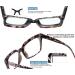 2 Pairs Oversized Retro Blue Light Blocking Reading Glasses 2.75 for Women & Men - Square Style Oprah Readers in Purple & Leopard Print - Buy Online on GoSupps.com