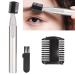 Electric Eyebrow Trimmer - High Precision Shaver Kit for Facial Hair Removal | Portable Silver Eyebrow Shaper - Shop Internationally - Buy Online on GoSupps.com