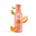 Joy-D Whole Plant Prebiotic and Antioxidant Drink with Peach, Mandarin, Kiwi and Orange, Organic, Non-GMO, Gluten and BPA Free, Fruit Juice Cleanse with Vitamin D and C, 6 bottles, 12 fl oz - Karuna