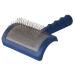 Quadow Tuffer Than Tangles Slicker Brush with Long, Soft Pins