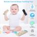 Hotut Baby Remote Control Bite Ring - 2 Pack BPA-Free Silicone Dental Aid with Pacifier Chains - Safe Baby Toys for 3 Months+ - Buy Online on GoSupps.com