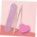 minkissy 20 Sets Nail Kit Multi Function Tool Mulitool Tools Nail File Nail Art Files Pedicure Polishing File 3 Piece Set Crystal Stick Three Piece Suit Toolkit Plastic 9.00X1.80X0.20CM As Shown - Buy Online on GoSupps.com