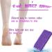 70-Piece Pedicure Exfoliator Kit: Disposable Pumice Stone, Sponge Scrubber, Callus Remover, Nail Files - Purple - Buy Online on GoSupps.com