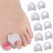 Toe spreader small toe older toe 5 pairs toe orthesis separator toe protezer soft silicone for avoid the spaces reduce the pain after yoga