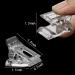 C12rtive 10 Pieces Nail Tips Clip Quick Build Nail Shapes and Nail Tips Plastic Transparent Dual Nail Shape Extension Clip Builder DIY Manicure Nail Art Tool Nail clip - Buy Online on GoSupps.com