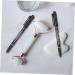 DOITOOL 6pcs Eyebrow Pen Eyebrow Pen Marking Pen Pen Simple 13.9x1.8cm Black - Buy Online on GoSupps.com