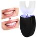 Electric Sound Toothbrush - U-Shape Automatic Cleaning 4 Modes Food-Grade Silicone Oral Care Tool - Buy Online on GoSupps.com
