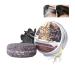 HADAVAKA Hair Darkening Shampoo Bar Grey Reverse Shampoo Bar Grey Hair Darkening Shampoo Man Grey Coverage Bar Shampoo Multiflorum for Hair Repair Black Soap For Men And Woman Grey Hair (1 piece)
