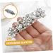MAGICLULU Rhinestone Hair Clip Women Hair Clip Silver Hair Clip Women Headdress Women Barrette Women Hairpin Hair Accessory Barrette for Girl Hair Barrettes Rhinestones Hairpin - Buy Online on GoSupps.com