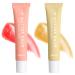 LOPHE LOPHE Burrocaao Coloured Lip Balm - Moisturising Protection for Dried and Cracked Lips (#01+#08) 12 ml