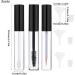 Empty Mascara Tube and Wand 3PCS 10ml Empty Lip Gloss Tubes Transparent Empty Eyeliner Tube with Rubber Inserts and Funnels for DIY Castor Oil - Buy Online on GoSupps.com