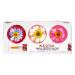Blossom Triple Duo Lip Gloss - Sweet Kiss Collection | 6 Flower Lip Pots (2.8g each) - Buy Online on GoSupps.com