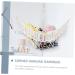Magiclulu Yoga Ball Stand & Plush Toy Hammock - White Cotton Network for Kids' Storage & Play - Buy Online on GoSupps.com