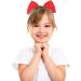 2 Pieces 8 Inch Large Ribbon Bows Hair Ties School Girls Red Ribbon for Hair Ponytail Holders Hair Styling Accessories (Red) - Buy Online on GoSupps.com