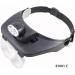 Headband Magnifier Head MountLighted Magnifying Glasses LED Headband Magnifier Head Magnifying Visor Magnifying Light Head Loupe Acrylic Headband Magnifying Glass with LED Light for Reading Jewelle - Buy Online on GoSupps.com