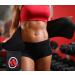 Fitru Waist Trimmer Sauna Ab Belt for Women & Men - Black, Size L (9 x 42) - Buy Online on GoSupps.com