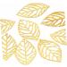 200 pcs Leaves India Hanging Leaf Headwear Tree Flatback Making Bracelet Craft for DIY Bride Silver 2*3.4cmx3pcs Goldenx3pcs - Buy Online on GoSupps.com