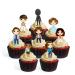 30 Strange Kids Theme #4 Edible Cupcake Toppers - FULL SET - 16 Characters! Stand Up Wafer Cake Decorations