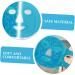 Ipetboom Ipet tree ice mask facial treatment for Masks skin cooling reusable gel mask Gel facial mask beauty products Wrap cold hot compress mask pvc Blue - Buy Online on GoSupps.com
