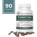 Organic Turkey Tail Immune Support Mushroom Supplement - 90 Capsules for Wellness and Vitality - Non-GMO Pills - Buy Online on GoSupps.com