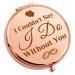 Bridesmaid Thank You Gift for Women Wedding Gift Pocket Makeup Mirror Maid Of Honor Gift For Girls Sister Friend Travel Compact Mirror Bridal Shower Gifts Engagement Gift For Her Compact Makeup Mirror