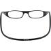 Buy CliC Euro Single Vision Half Frame Designer Reading Glasses - Black +1.50 | International Shipping Available - Buy Online on GoSupps.com